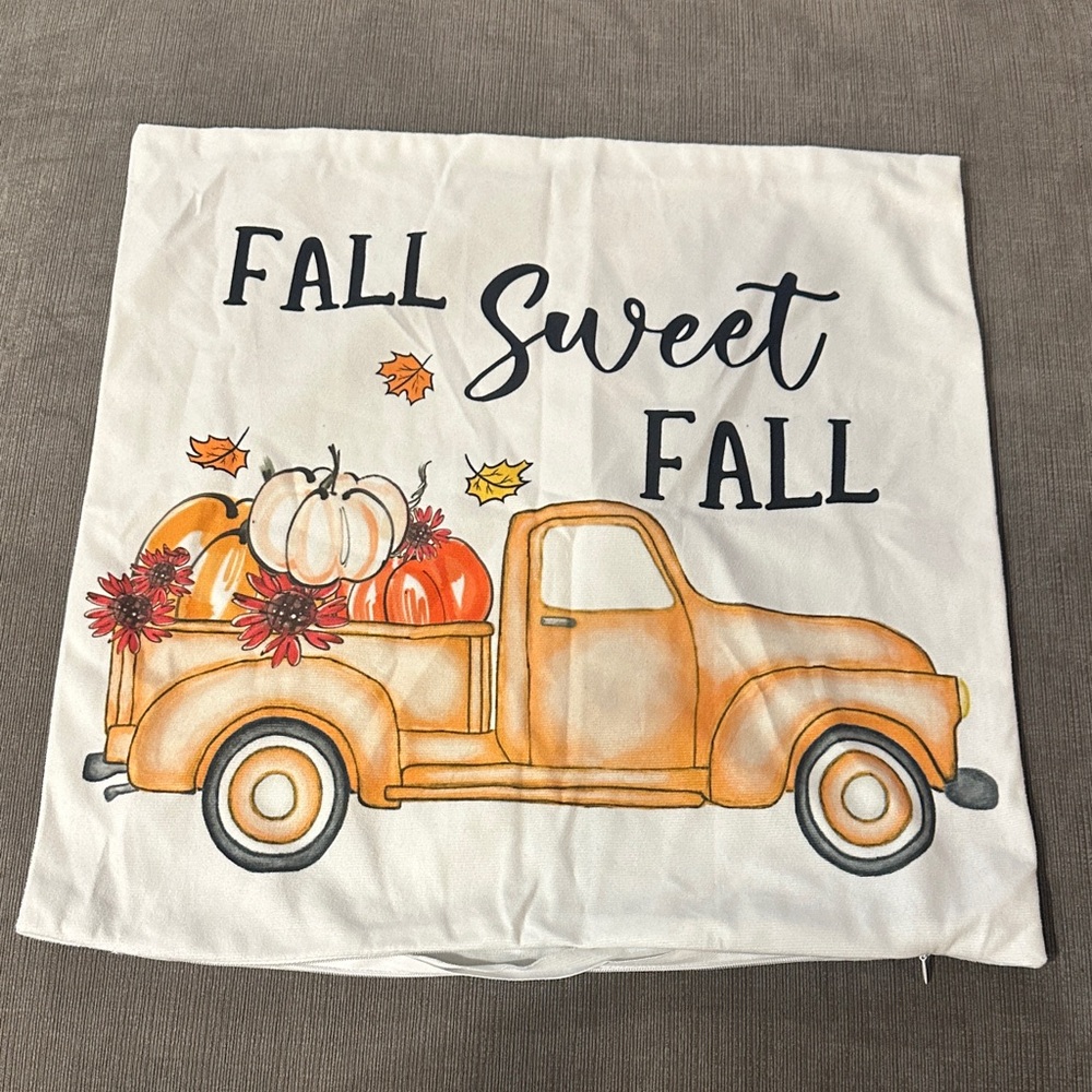 Fall Sweet Fall Pillow Cover